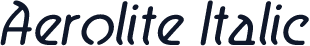 Aerolite Italic