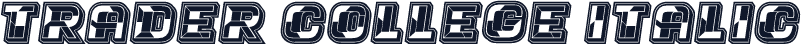 Trader College Italic