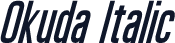 Okuda Italic