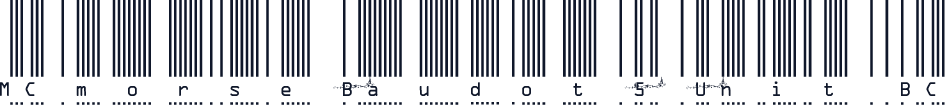 MC morse_Baudot_5_Unit BC