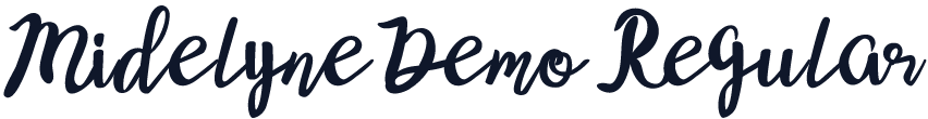 Midelyne Demo Regular
