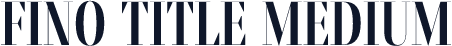 Fino Title Medium