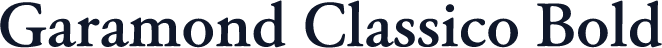 Garamond Classico Bold
