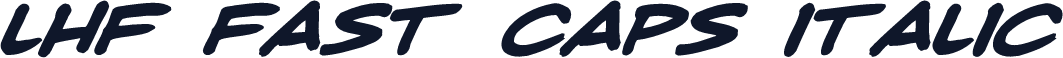 LHF Fast Caps Italic