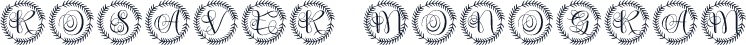 Rosaver Monogram