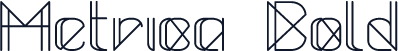 Metrica Bold