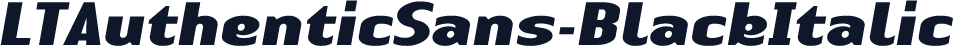 LTAuthenticSans-BlackItalic