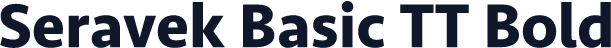 Seravek Basic TT Bold