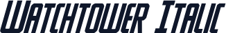 Watchtower Italic