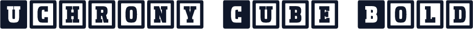 Uchrony Cube Bold