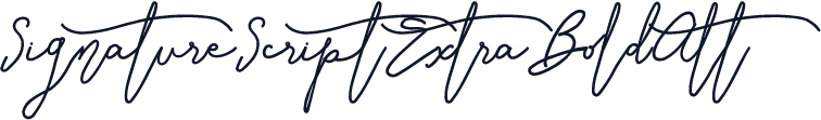 SignatureScriptExtraBoldAlt