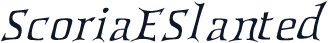 ScoriaESlanted