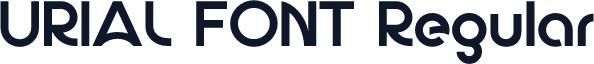 URIAL FONT Regular
