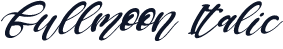 Fullmoon Italic
