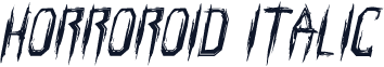 Horroroid Italic