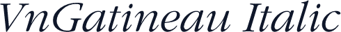 VnGatineau Italic