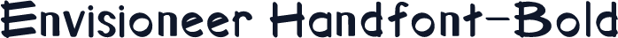 Envisioneer Handfont-Bold