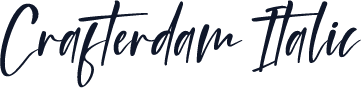 Crafterdam Italic