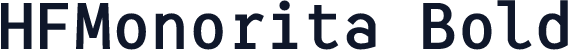 HFMonorita Bold