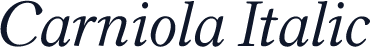 Carniola Italic