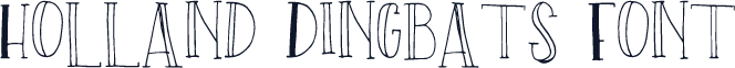 Holland Dingbats Font