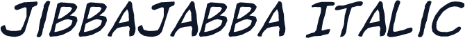 jibbajabba Italic