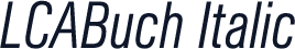 LCABuch Italic