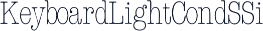 KeyboardLightCondSSi