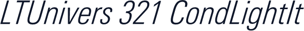 LTUnivers 321 CondLightIt