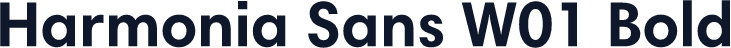 Harmonia Sans W01 Bold