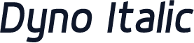 Dyno Italic