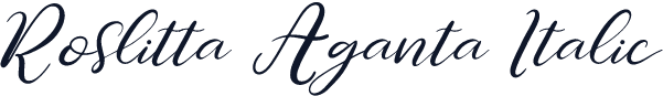 Roslitta Aganta Italic