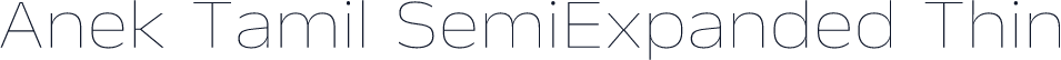 Anek Tamil SemiExpanded Thin