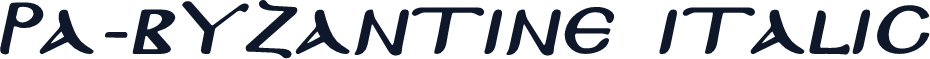 PA-Byzantine Italic