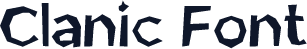 Clanic Font