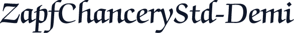 ZapfChanceryStd-Demi