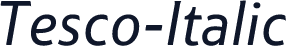 Tesco-Italic