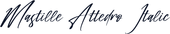 Mastille Attedro Italic