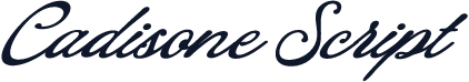 Cadisone Script