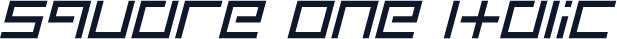 Square One Italic