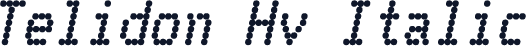 Telidon Hv Italic