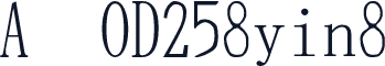 A  OD258yin8