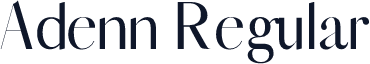 Adenn Regular