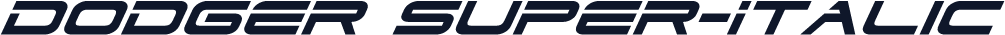 Dodger Super-Italic