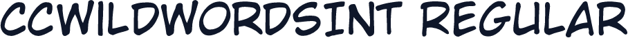 CCWildWordsInt Regular