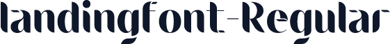 landingfont-Regular