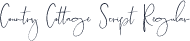 Country Cottage Script Regular