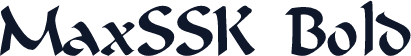 MaxSSK Bold