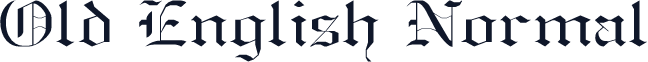 Old English Normal