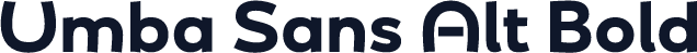 Umba Sans Alt Bold
